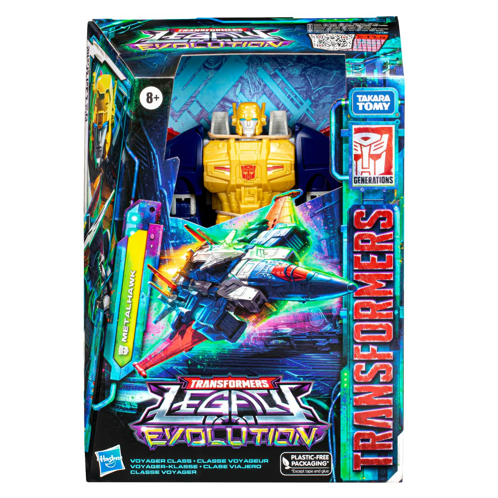Transformers Gen Legacy United Figures - Voyager Class - G1 Universe Metalhawk - Image 3